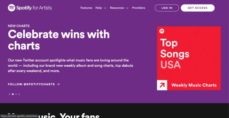 Guide - bli verifierad hos Spotify 2