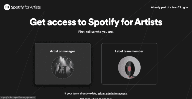 Guide - bli verifierad hos Spotify 3