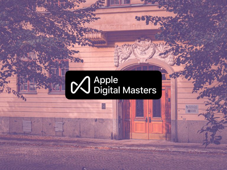 KMR Studios Apple Digital Masters mindre logga