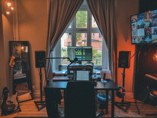 Hemsida - Musikstudio - KMR Studios - Studio B