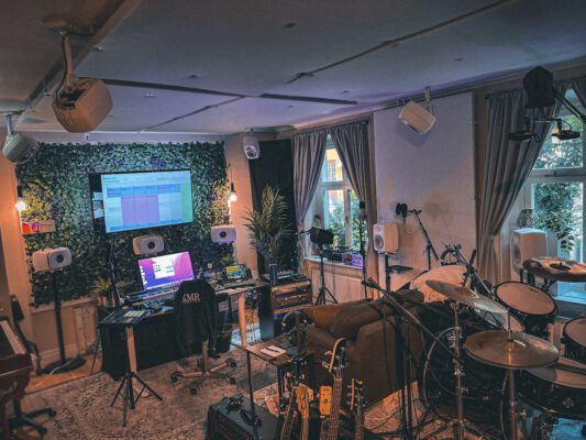 Hemsida - Musikstudio - KMR Studios - Studio A