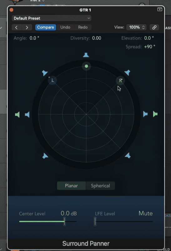 Surround Panner, Atmos i Logic Pro - del 4